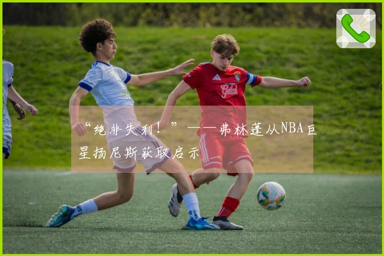 “绝非失利！”——弗林蓬从NBA巨星扬尼斯获取启示